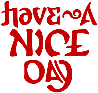 Have a nice day.